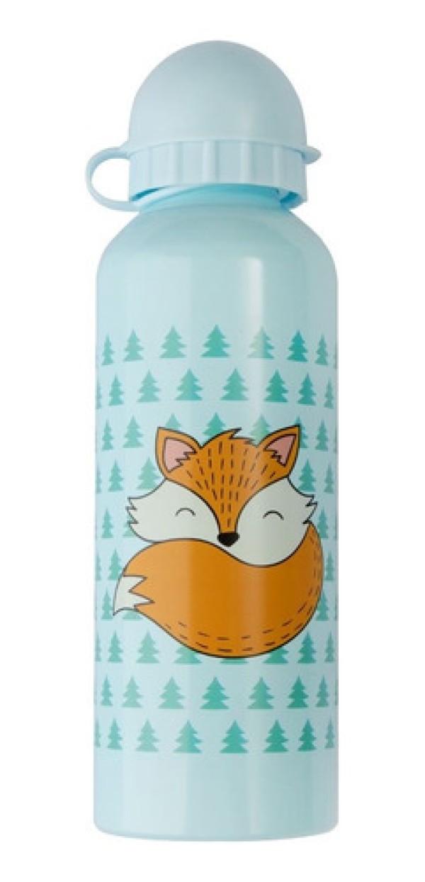 Garrafa Squeeze Raposa 500ml em Alumínio Clink