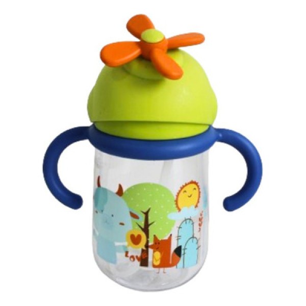 Encontraproduto.com.br - Copo Infantil Tampa Verde 500Ml Sortido - C3b CB3739