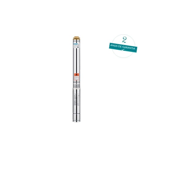 Encontraproduto.com.br - Motobomba Submersa 1/2 Hp (0,5 Cv) 3 Pol 3qjd2/10 Lepono 220v