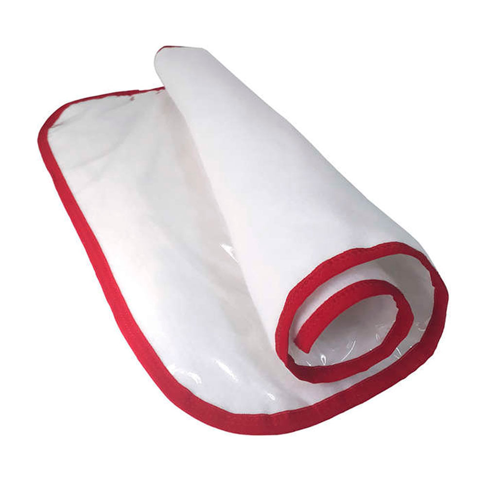 Encontraproduto.com.br - Tapete Higiênico Lavável Pet Wash São Benedito Pet Vermelho