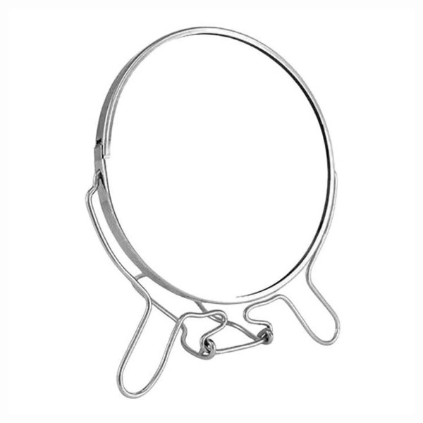 Encontraproduto.com.br - Espelho de mesa dupla face 23x20cm Inter Ponte