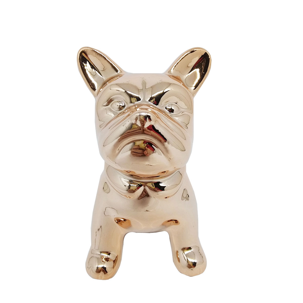 Cachorro Decorativo 11x10cm em Cerâmica Interponte