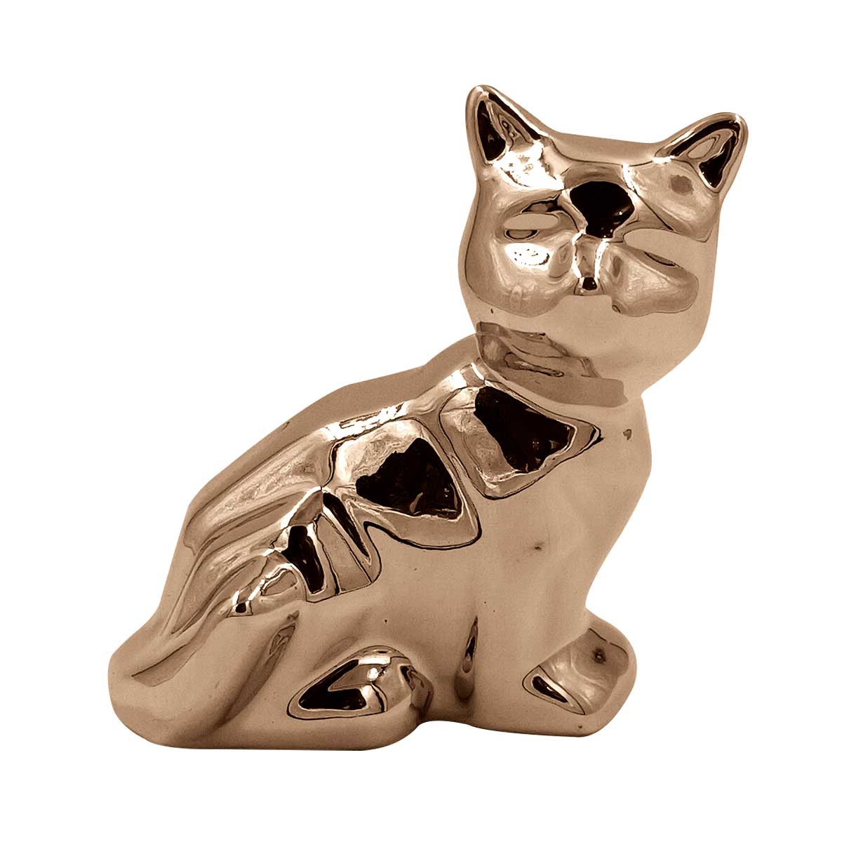 Gato Decorativo 6x8cm em Porcelana Interponte