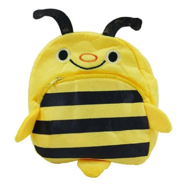 Mochila Infantil Bichinho de Pelúcia 22x20cm em Poliéster Interponte