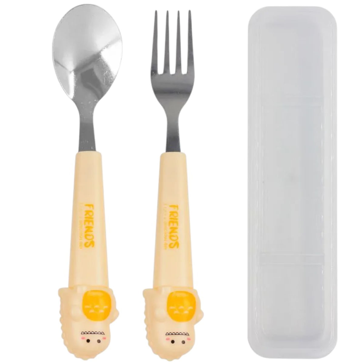Encontraproduto.com.br - Jogo de Talheres Infantil 2 Peças em Aço Inox Interponte