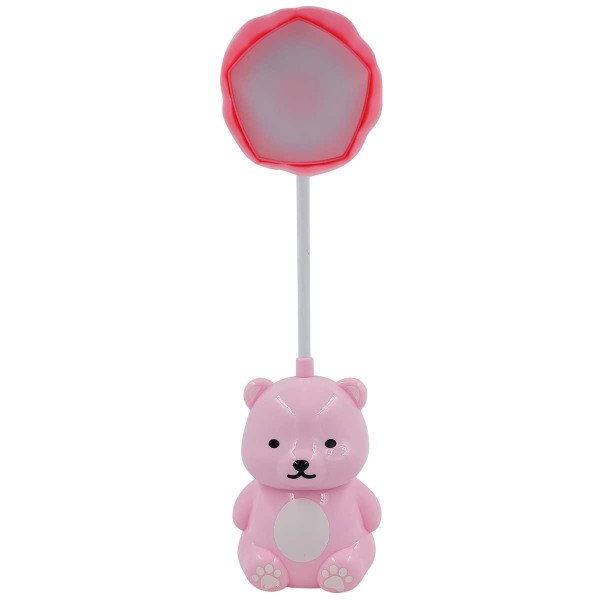 Encontraproduto.com.br - Luminária de Mesa Bichinhos C/ LED 9x7cm em Plástico Interponte