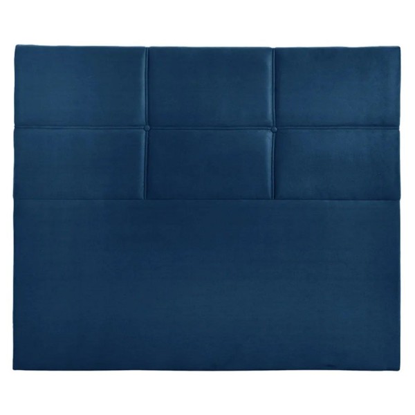 Cabeceira Estofada Milena 0,90 Solteiro Shop Das Cabeceiras Azul