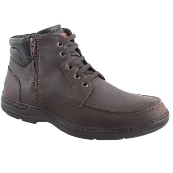 Encontraproduto.com.br - Bota 360 Rústica N38 T Moro Vaccum Café 1070 Authentic