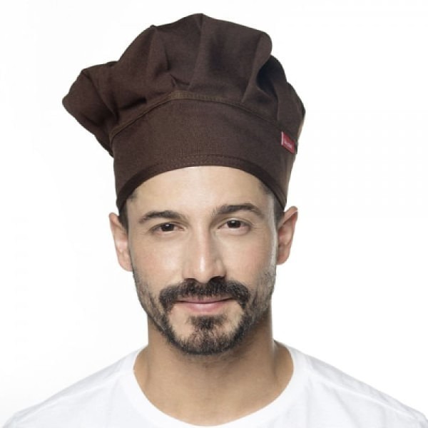 Encontraproduto.com.br - Chapeu do Chef - Touca Mestre Cuca MARROM Unisex Regulavel