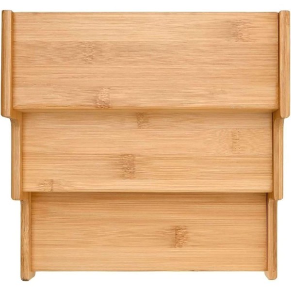 Encontraproduto.com.br - Rack Organizador Oikos Extensivel de Bambu
