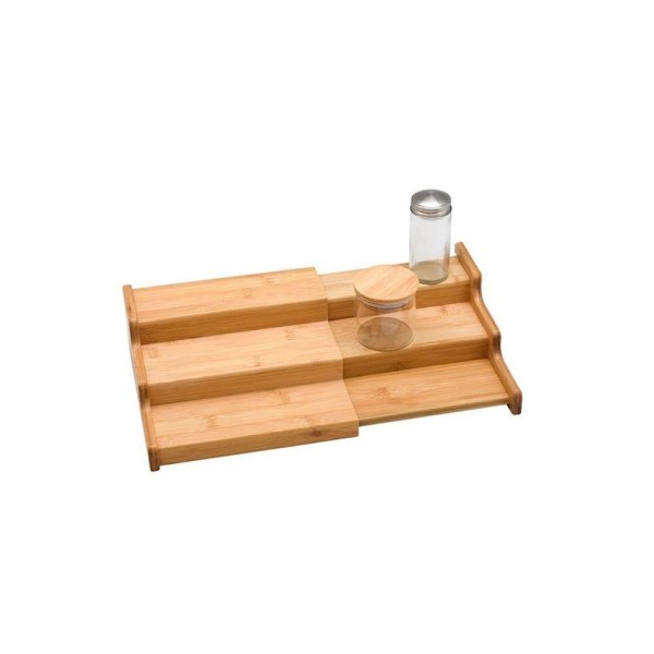 Encontraproduto.com.br - Rack Organizador Oikos Extensivel de Bambu
