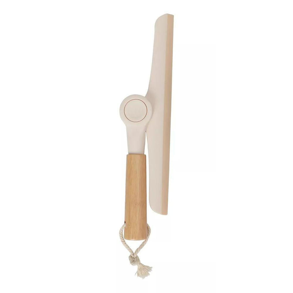 Encontraproduto.com.br - Rodo de Pia Dobrável com Cabo de Bambu Oikos