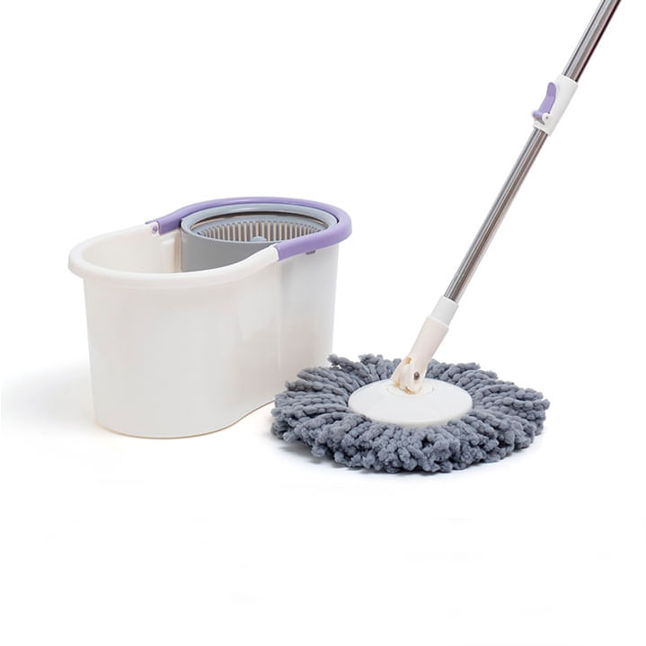 Encontraproduto.com.br - Mop Giro Fit com Balde e Esfregão 8L Simplo - Oikos