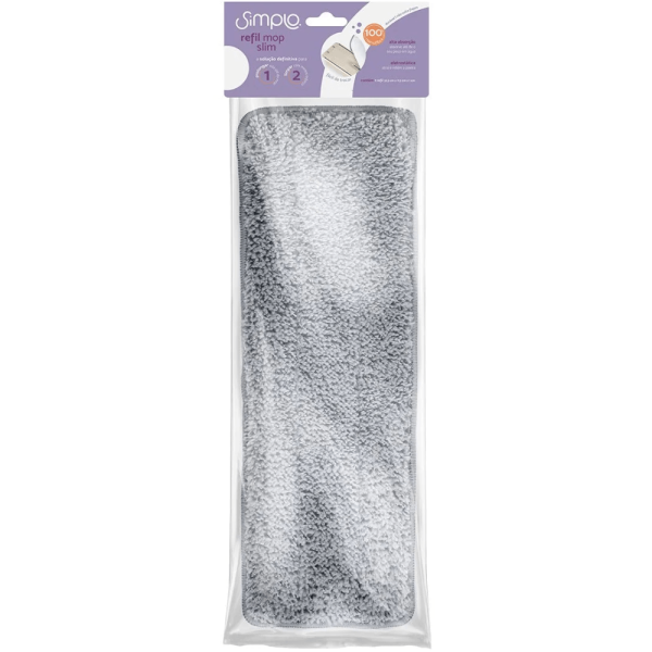 Refil de Microfibra para Mop Slim Simplo