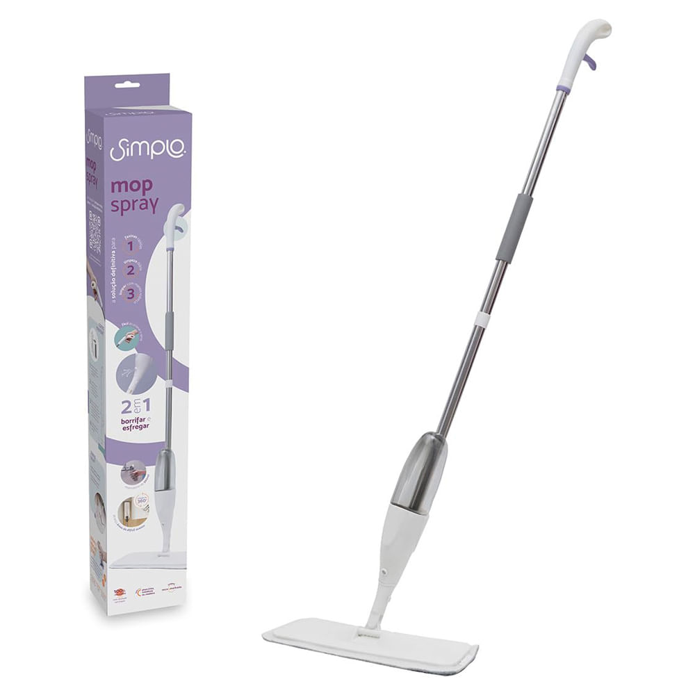 Encontraproduto.com.br - Mop Spray Simplo c/ Gatilho e Dispenser