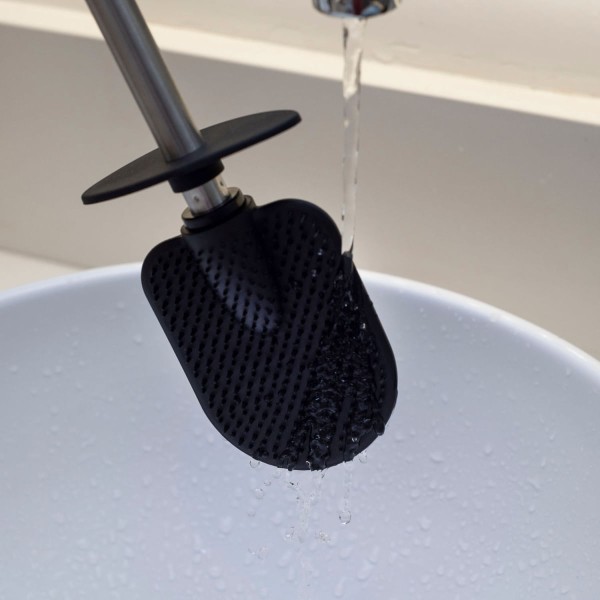 Encontraproduto.com.br - Kit Banheiro Saboneteira E Escova Sanitária 4 Pçs - Oikos