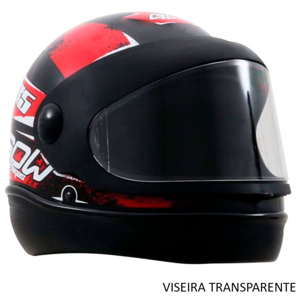 Encontraproduto.com.br - Capacete GOW Interlagos Preto 58 (MP)