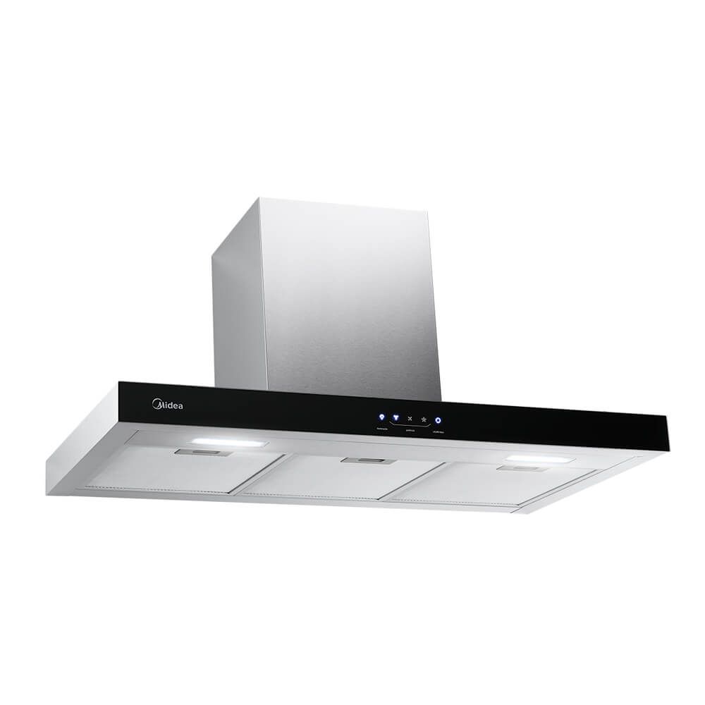 Encontraproduto.com.br - Coifa De Parede Protouch T-shape Midea 90cm Rta92 - 220v