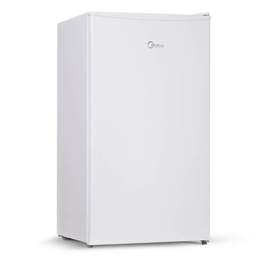 Encontraproduto.com.br - Frigobar Midea 93L MRC10B com Prateleira e Gavetão Branco