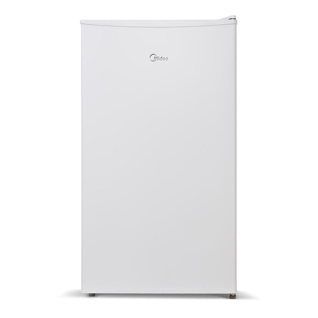 Encontraproduto.com.br - Frigobar Midea 93L MRC10B com Prateleira e Gavetão Branco