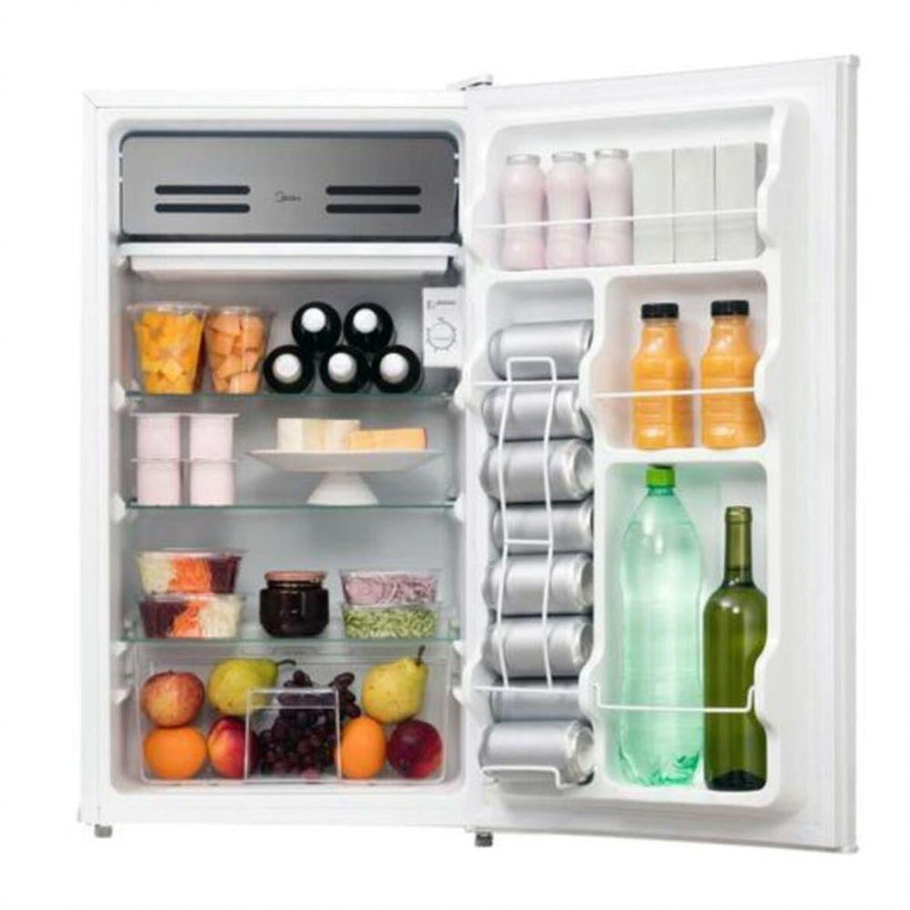 Encontraproduto.com.br - FRIGOBAR 93 LITROS MIDEA MRC10B2 BRANCO 220V