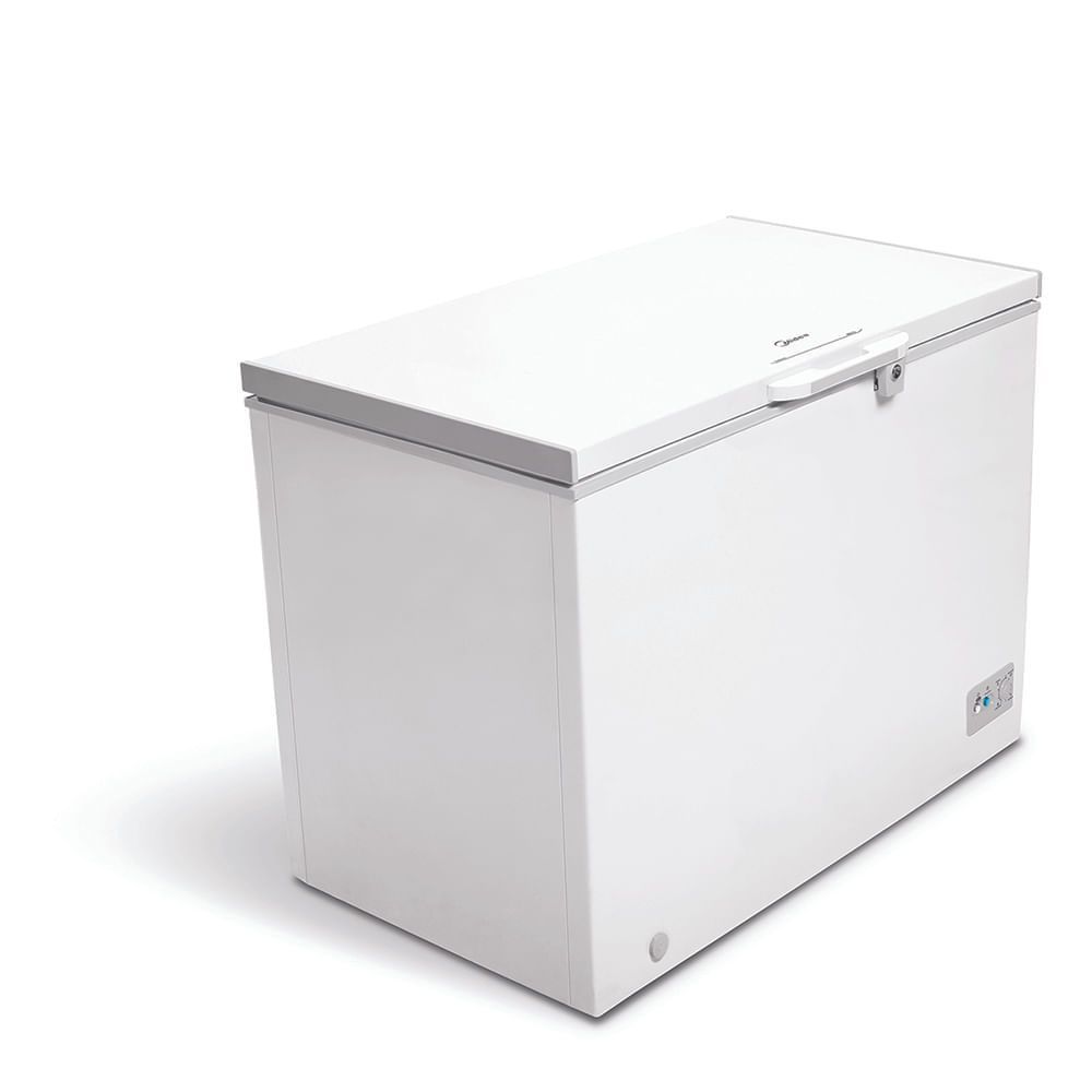 Encontraproduto.com.br - Freezer Horizontal Midea 295 Litros RCFA31 4 funções - Branco