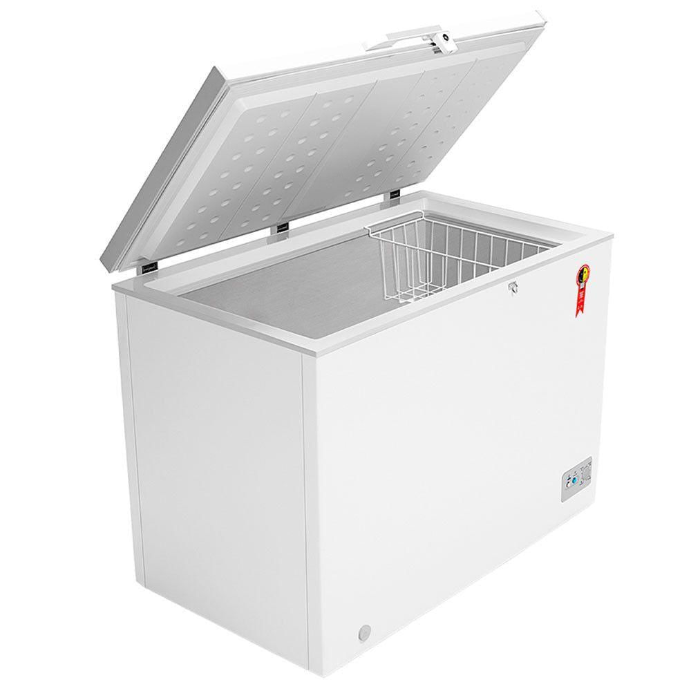 Encontraproduto.com.br - FREEZER HORIZONTAL 295L MIDEA RCFA32 BRANCO 220V