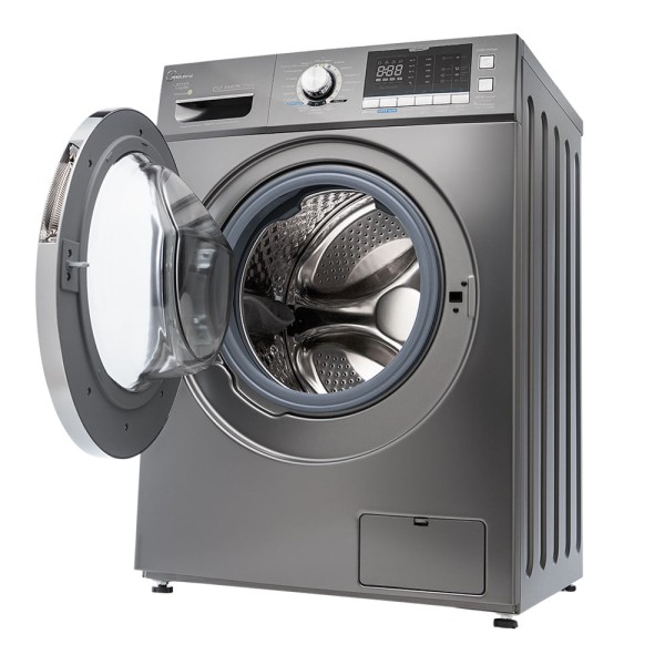 Encontraproduto.com.br - Lava e Seca 12Kg Midea LSD12X1 Storm Wash Inverter Tambor 4D Prata 127V
