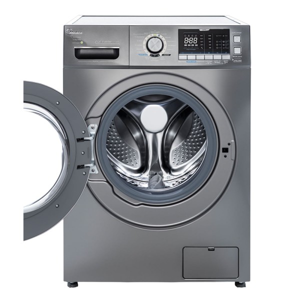 Encontraproduto.com.br - Lava e Seca 12Kg Midea LSD12X1 Storm Wash Inverter Tambor 4D Prata 127V