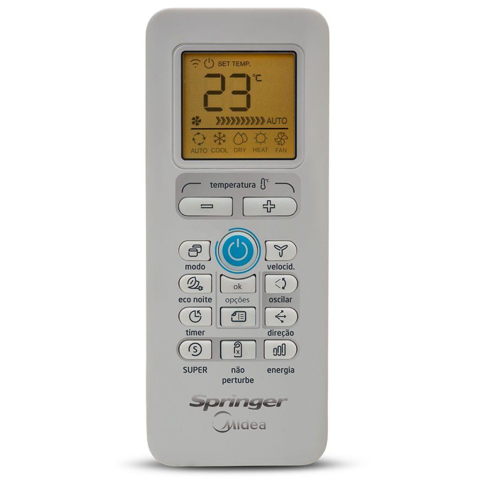 Encontraproduto.com.br - Multi Split Inverter Springer Midea 2x9.000 e Cassete 4 Vias 2x9.000 e 1x18.000 BTU/h Quente e Frio Monofásico 38MBPA42M5 - 220 Volts