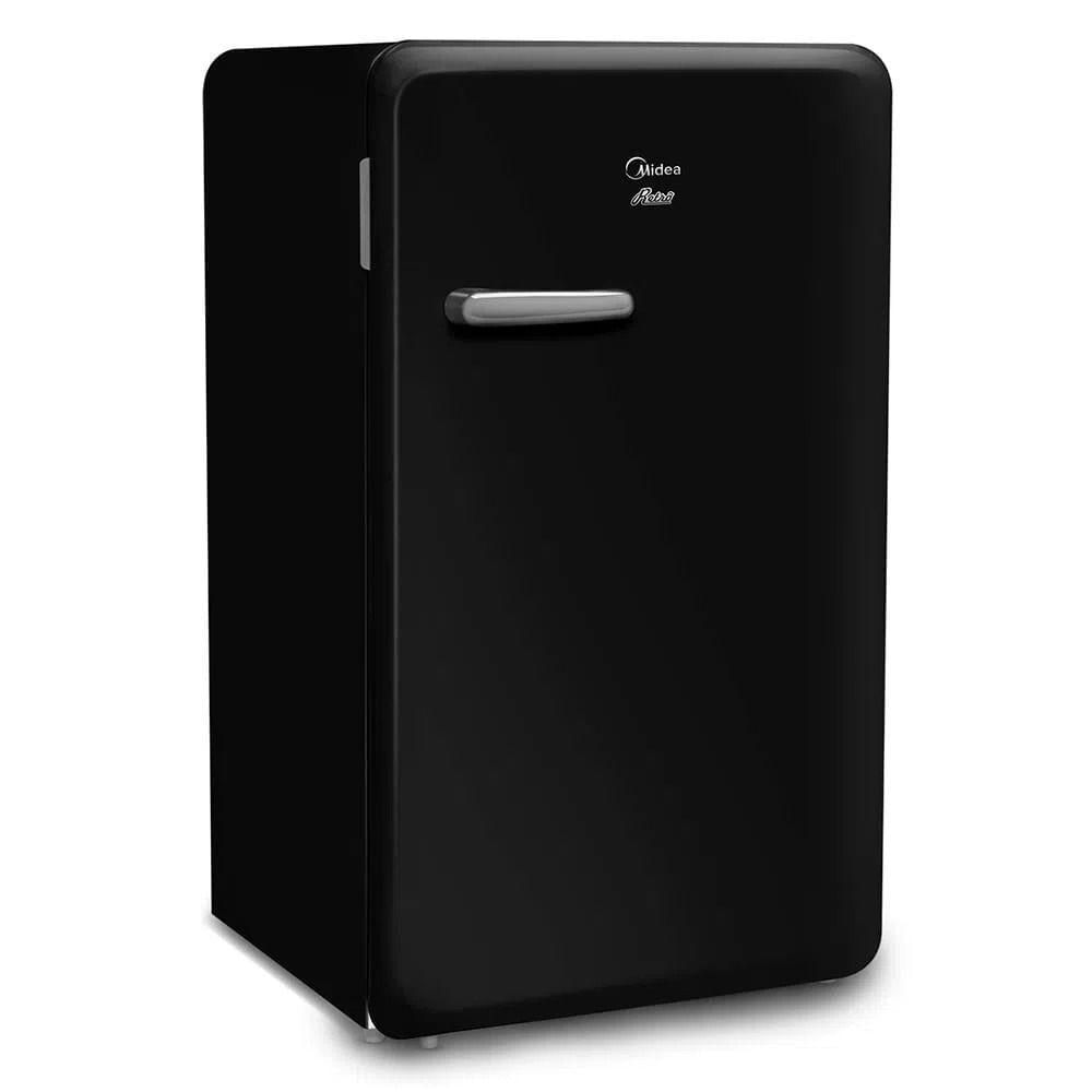 Encontraproduto.com.br - Frigobar Retrô Preto Onix Midea - 127v