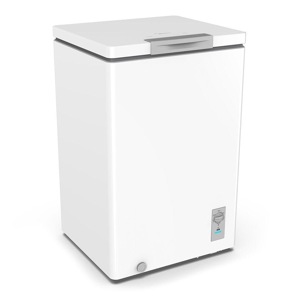 Encontraproduto.com.br - Freezer Horizontal Midea 100L 1 Porta CFA10 Branco