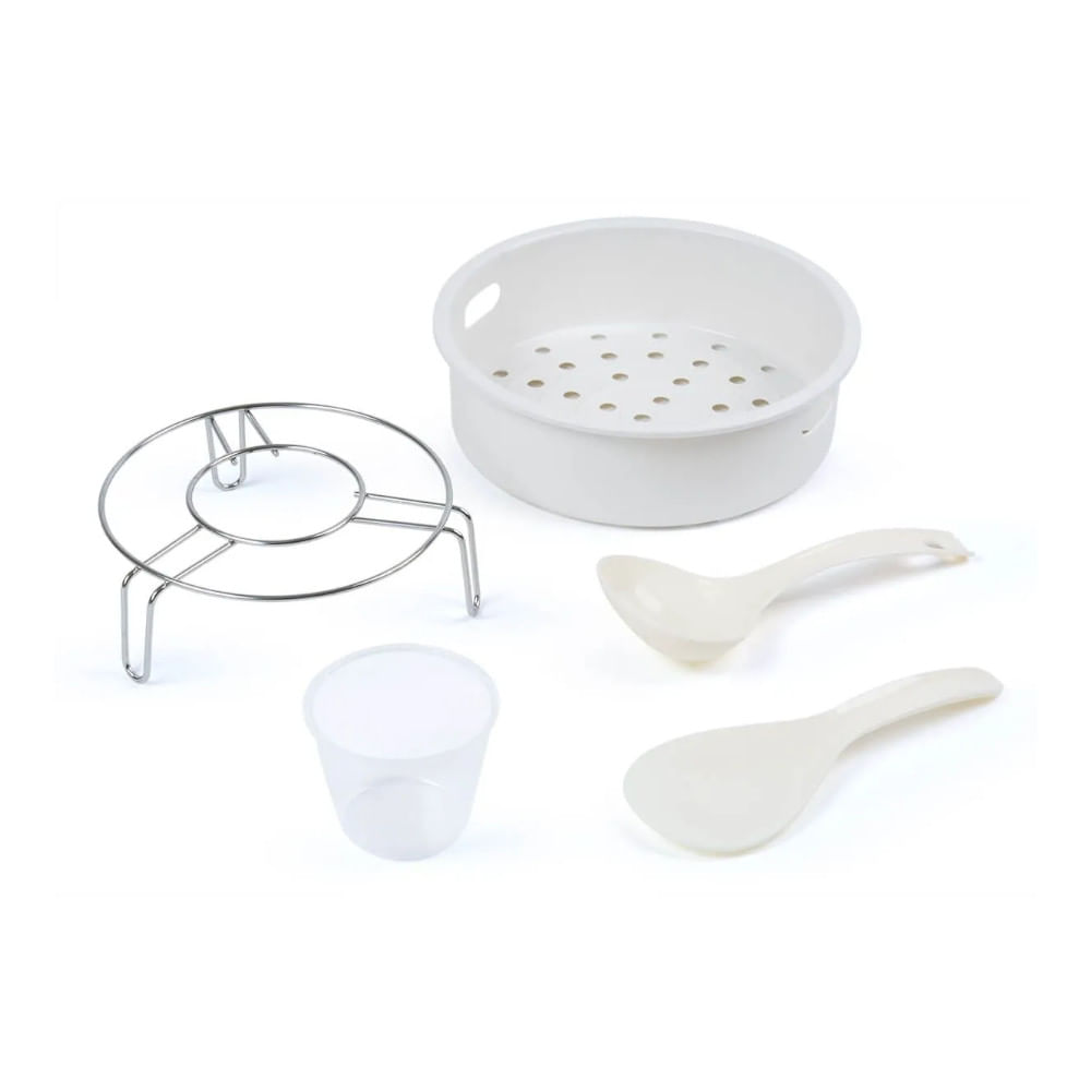 Encontraproduto.com.br - Panela Elétrica Midea de Pressão MasterSteam 6L Inox