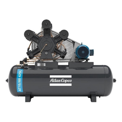 Compressor Atlas Copco At 15 60 425 Lts 175 Lbs 15 cv Trif. IP55 220/380/440/760v