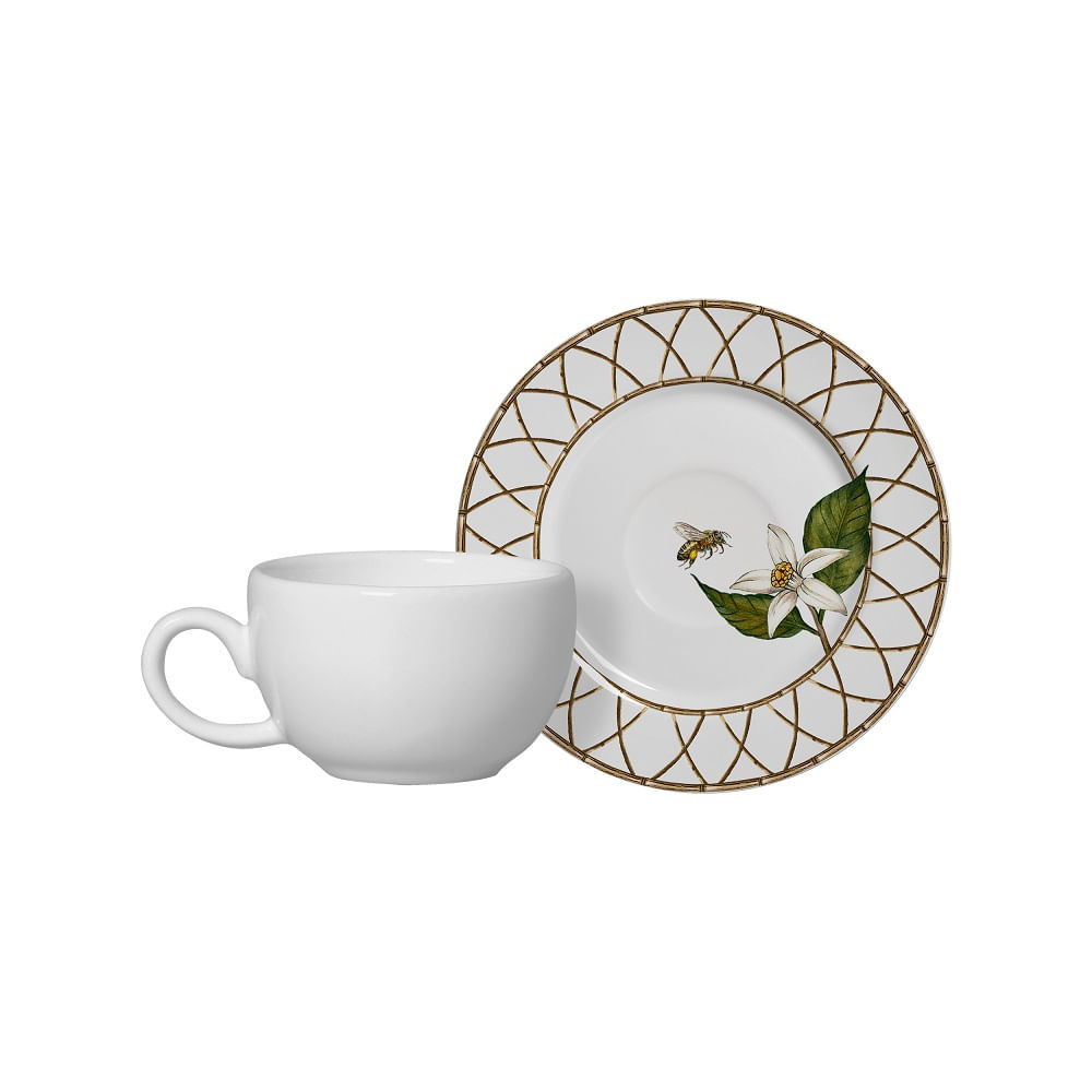 Xícara de Café Alleanza com Pires Siciliano