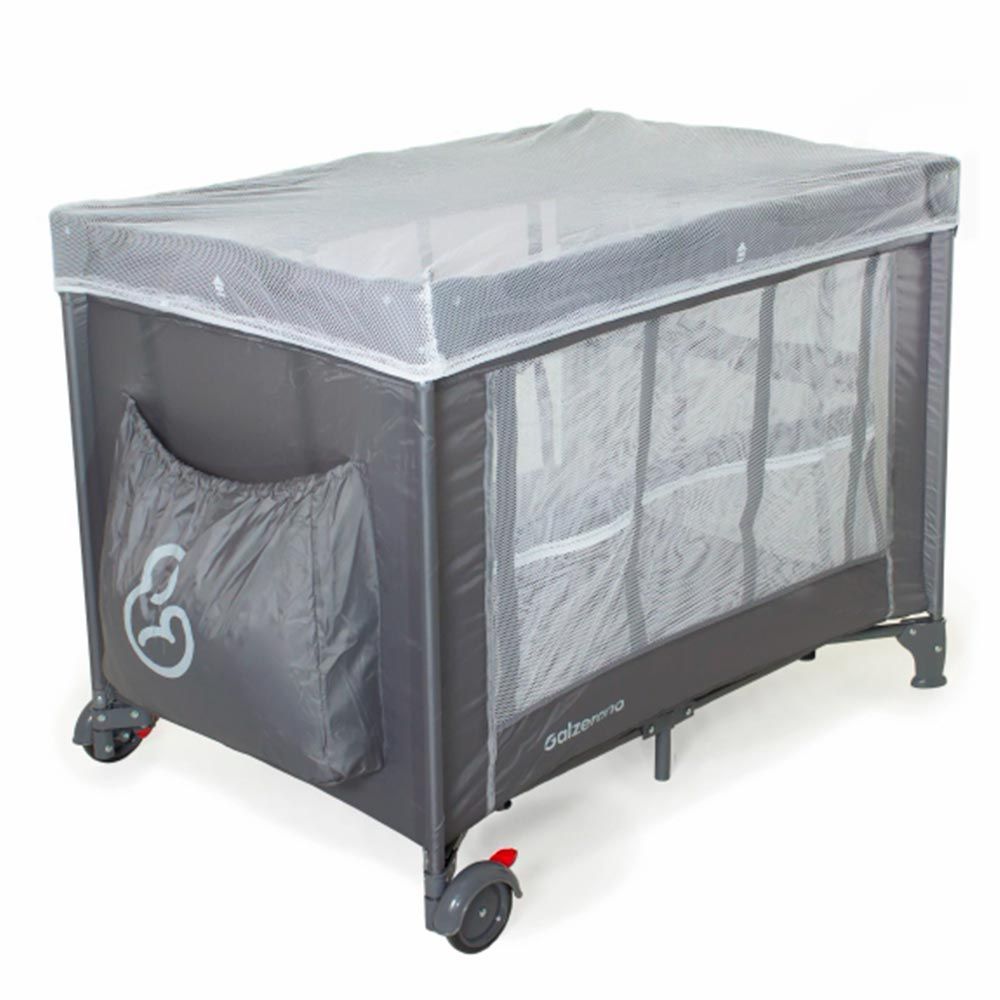 Encontraproduto.com.br - Berço de Bebê - Portátil - Até 18kg - Triton - Grafite - Galzerano