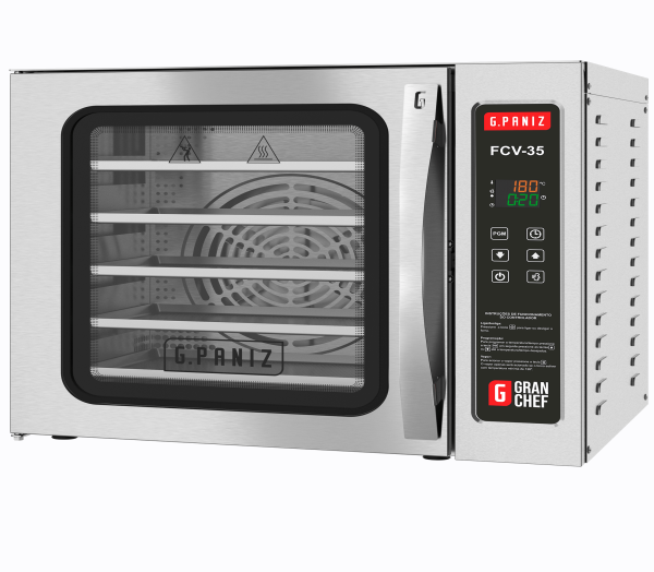 Forno Turbo Convecção com Vapor GranChef 35x35 Inox Gpaniz – FCV-35 – 220V