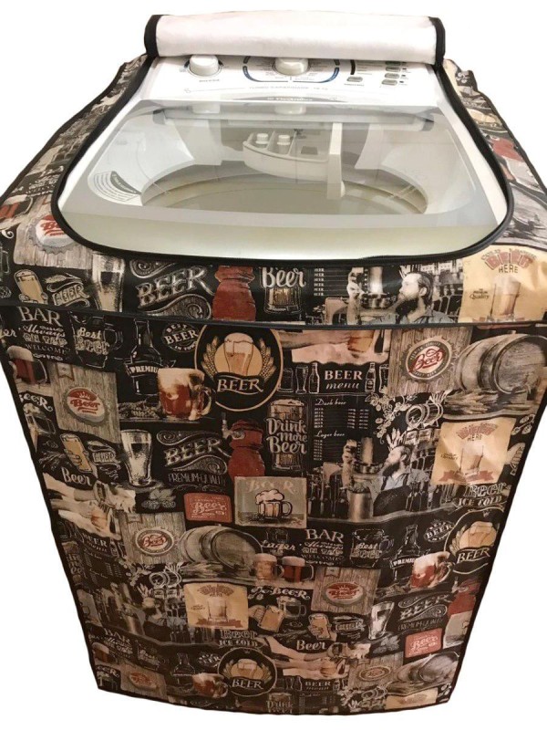 Encontraproduto.com.br - Capa Maquina De Lavar Com Zíper Brastemp Ge - Estampa Bar