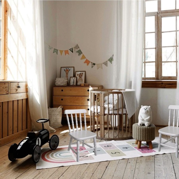 Kit 2 Cadeiras Infantil Dalas Branco