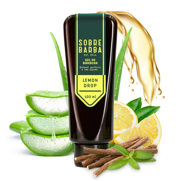 Encontraproduto.com.br - Gel de Barbear - Lemon Drop 100ml