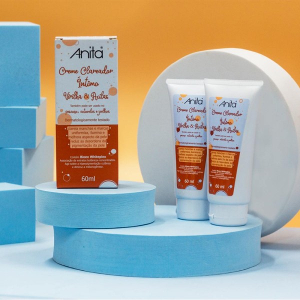 Encontraproduto.com.br - Creme Clareador Intimo Virilha E Axilas Anita 60ml