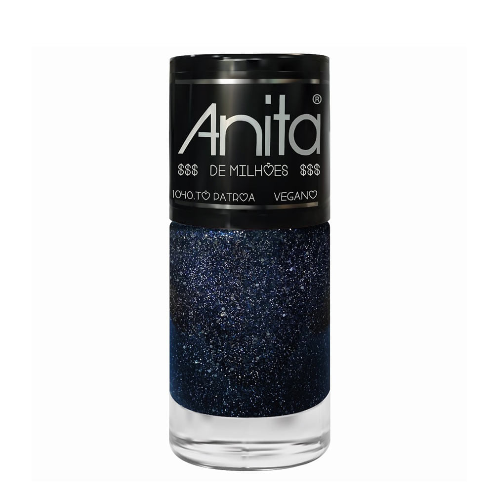 Esmalte Glitter De Milhões Tô Patroa Anita 10ml