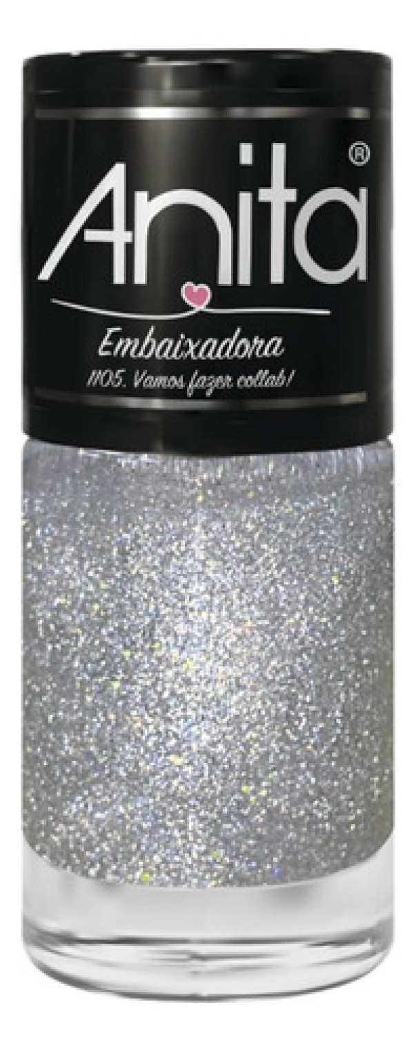 Esmalte Glitter Vamos Fazer Collab! Anita