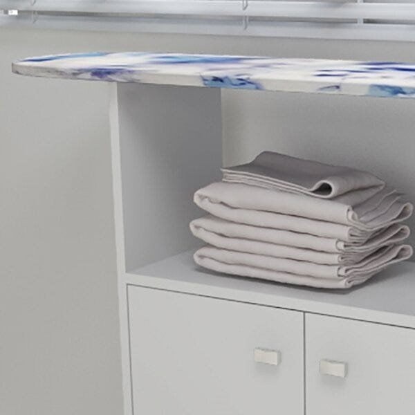 Encontraproduto.com.br - Tábua Passar TP3050 c/ 2 Portas Branco - Tecno Mobili