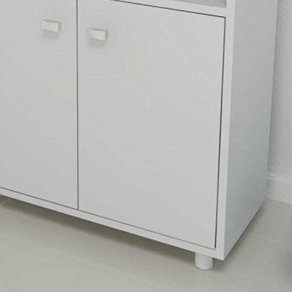 Encontraproduto.com.br - Tábua Passar TP3050 c/ 2 Portas Branco - Tecno Mobili