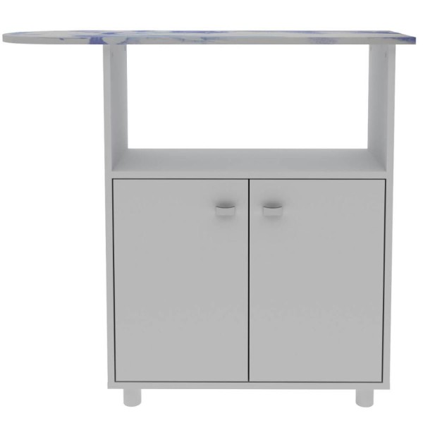 Encontraproduto.com.br - Tábua Passar TP3050 c/ 2 Portas Branco - Tecno Mobili