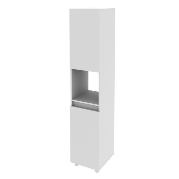 Encontraproduto.com.br - Balcão Bebedouro Multiuso com Porta 36x175x40cm Branco Tecnomobili