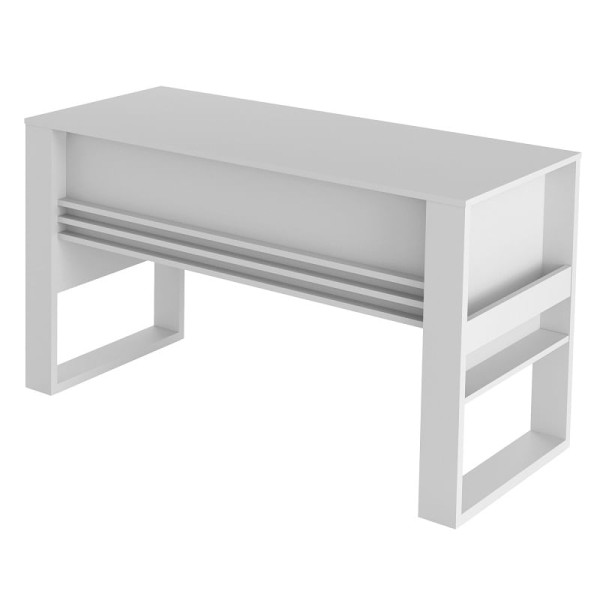 Encontraproduto.com.br - Mesa para Escritório com 2 Gavetas ME4144 TCM Branco