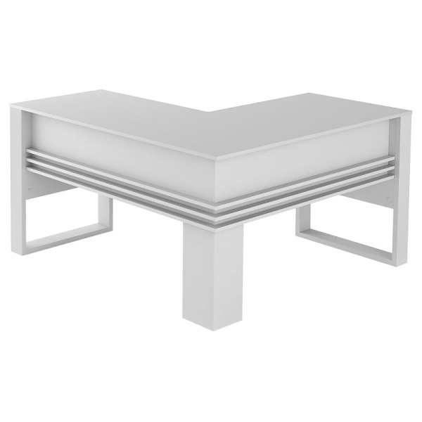 Encontraproduto.com.br - Mesa Escrivaninha Angular Para Escritorio ME4145 Tecno Mobili