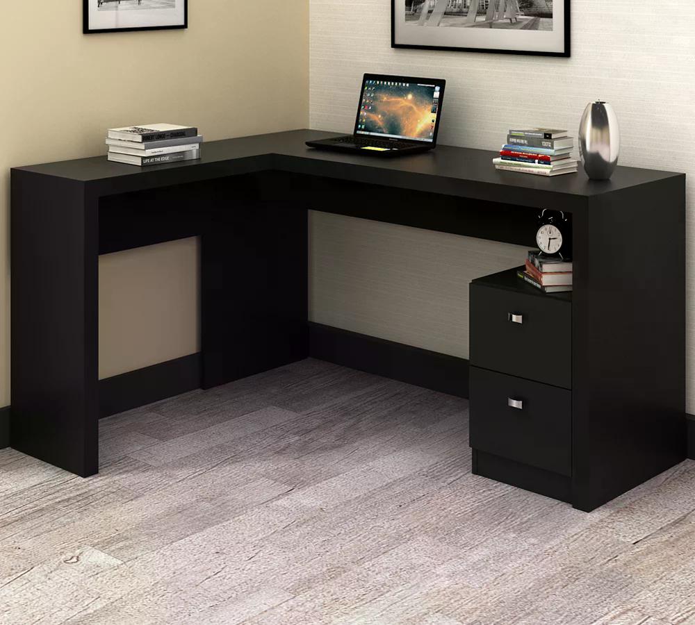 Encontraproduto.com.br - Mesa Para Escritorio De Canto ME4129 Tecno Mobili